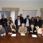 Firmado en San Leonardo de Yagüe (Soria) el Manifiesto en defensa de la actividad y el empleo en Puertas Norma y la comarca de Pinares