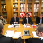 El PSOE apoya a UGT en su reclamación contra los recortes de la Junta y anuncia que presentará enmiendas en las Cortes